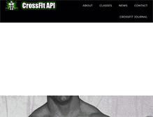 Tablet Screenshot of crossfitapi.com